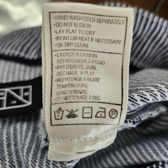 Cupcakes and Cashmere Pinstripe Wren Skinny Ankle Pants Sz 0 - Picture 11 of 12